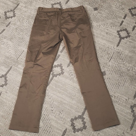 Perry Ellis men's Slimfit olive/brown pants size 30 - Picture 6 of 6